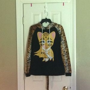Tiger Jacket with Ears and Tail